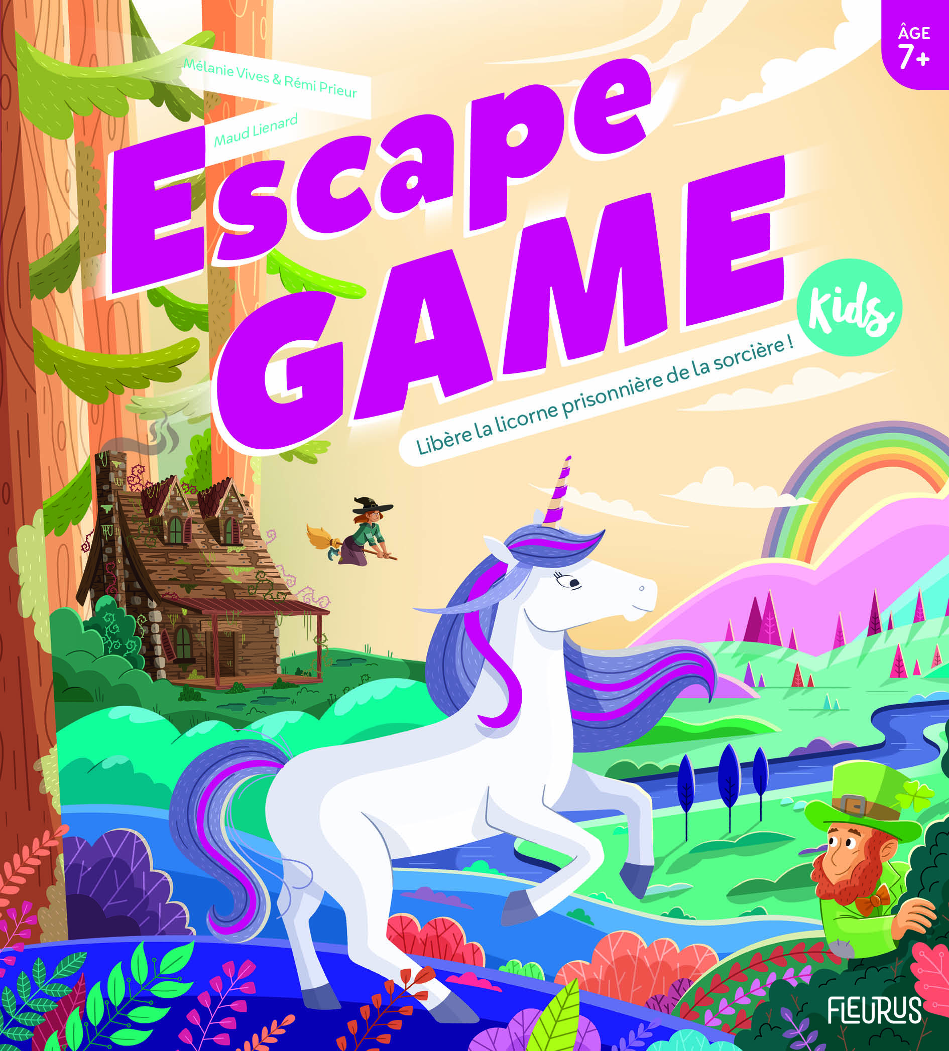 Escape Game Kids : Libère la licorne prisonnière de la sorcière !